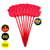 SAS Pest Control 144PCE Fly Swatters Flexible Durable Long Handle 44.5cm