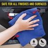 Handy Automotive 144PCE Premium Microfibre Cloth Lint & Streak Free 40 x 30cm