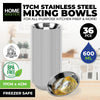 Home Master 36PCE Mixing Bowl High Quality Polished Stainless Steel 600ml