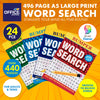 Office Central 24PCE A5 Word Search Activity Books Over 440 Puzzles 496pg