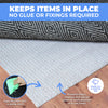 Home Master 24PCE PVC Anti Slip Liners Waterproof Black Grey White 50 x 200cm