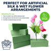 Garden Greens 24PCE Floral Foam Brick Wet Ready To Use Flower Arranging 23cm