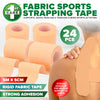 1st Care 24PCE Strapping Sports Adhesive Tape Joints Muscles Tendons 5m