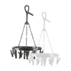 Xtra Kleen 12PCE Hanging Clothes Airer Rotating Portable Pegs Attached