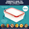 Home Master 12PCE Snap Lock Food Container Microwave Freezer Safe 180ml