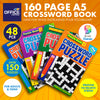 Office Central 48PCE A5 Crossword Puzzle Books Over 150 Puzzles 160pg