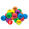 48PCE Super Bounce Hand Balls 6cm Diameter Playtime Endless Fun Indoor/Outdoor