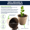 Garden Greens 288PCE Seedling Paper Pulp Pots Organic Biodegradable 8.5 x 8cm