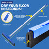 Xtra Kleen 12PCE Foam Floor & Window Squeegee Non Scratch 45.5 x 115cm