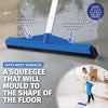 Xtra Kleen 12PCE Foam Floor & Window Squeegee Non Scratch 45.5 x 115cm