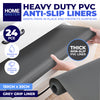 Home Master 24PCE PVC Heavy Duty Thick Grip Liners Waterproof Grey 30 x 150cm