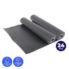 Home Master 24PCE PVC Heavy Duty Thick Grip Liners Waterproof Grey 30 x 150cm