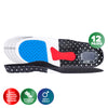 1st Care 12 Pairs Men's 3D Orthotic Sports Insole Heel Arch Forefoot Support