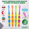 1st Care 144PCE Kids Toothbrushes Soft Bristles Easy Grip Assorted Colours