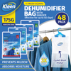 Xtra Kleen 48PCE 175g Wardrobe Dehumidifier Bags With Hang Hooks Scented