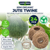 Garden Greens 24PCE Jute Twine Organic Fibre Compostable Recycable 50m