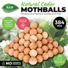 Home Master 384PCE Cedar Mothballs Jasmine Scented Insect Repellant Effective