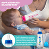 1st Steps 12PCE 250ml Baby Bottles Narrow Neck Fast Flow Teat BPA Free