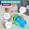 1st Steps 12PCE 265ml Sippy Cups Removable Handles Soft Silicone Teats