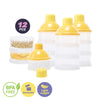 1st Steps 12PCE Formula Powder Dispenser 3 Tier Stackable 13.5 x 7cm