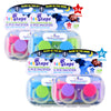 1st Steps 24PCE Cherry Teat Pacifiers With Case Glow In The Dark 3-6+ Month