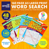 Office Central 48PCE A5 Word Search Activity Books Over 140 Puzzles 160pg