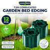 Garden Greens12PCE 7.5m Corrugated Garden Bed Edging Reusable Size Adjustable