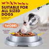 Pet Basic 24PCE Pet Bowl 650ml Ant Proof Rim Durable Non-Slip Base 22.5cm