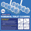 Xtra Kleen 72PCE 45g Toilet Rim Clip-On Deodoriser Foaming Action Ocean Fresh