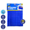 Xtra Kleen 72PCE Microfibre Cloths Lint Free Absorbent Multipurpose 30 x 30cm