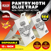 SAS Pest Control 144PCE Pantry Moth Traps Non-Toxic Fast Acting 13 x 10cm