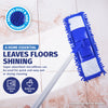 Xtra Kleen 12PCE Microfibre Replacement Mop Pads Machine Washable 12.5 x 40cm