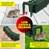 SAS Pest Control 24PCE Mouse Traps Catch & Release Trap Door Mechanism 19cm