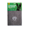 Pet Basic 12PCE Microfibre Towels Super Absorbent Fast Drying 60 x 90cm