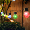 illuminex 6PCE Solar Festoon LED Lights Multicolour Weatherprooof 2 Mode 5.7m