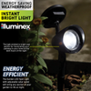 illuminex 12PCE Garden LED Solar Spot Lights Cool White Weatherprooof 31cm