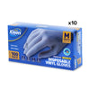 Xtra Kleen 1000PCE Disposable Gloves Latex & Powder Free Food Safe M Size