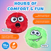 Party Central 12PCE Plush Toys Fuzzy Monsters Super Soft & Cuddly 10cm