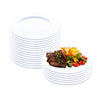 Home Master 48PCE Melamine Plates Lightweight Chip & Scratch Resistant 30cm