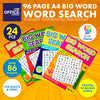 Office Central 24PCE A4 Word Search Activity Books Over 86 Puzzles 96pg