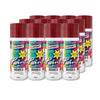 Australian Export 12PK 250gm Aerosol Spray Paint Cans [Colour: Indian Red]