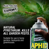 Australian Export 12PCE Pyrethrum Aphid Insect Spray All Natural Garden 400gm