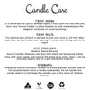 Aurora Ocean Breeze Triple Scented Soy Candle Australian Made 300g