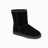 Ugg Boots Genuine Australian Sheepskin Unisex Short Classic Suede (Black, EU40)