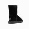 Ugg Boots Genuine Australian Sheepskin Unisex Short Classic Suede (Black, EU40)