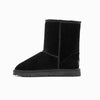 Ugg Boots Genuine Australian Sheepskin Unisex Short Classic Suede (Black, EU40)