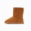 Ugg Boots Genuine Australian Sheepskin Unisex Short Classic Suede (Chestnut, EU35)