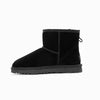 Ugg Boots Genuine Australian Sheepskin Unisex Mini Classic Suede (Black, EU35)