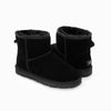 Ugg Boots Genuine Australian Sheepskin Unisex Mini Classic Suede (Black, EU35)