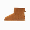 Ugg Boots Genuine Australian Sheepskin Unisex Mini Classic Suede (Chestnut, EU35)